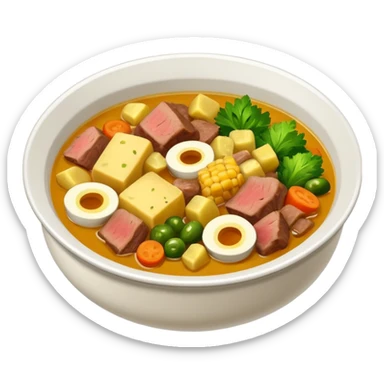 A Dominican sancocho  sticker