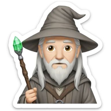 Hi I need a emoji for team of staff engineers, something like gandalf with staff but also depict its engeering sticker