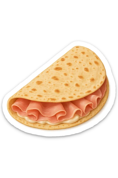 Piadina con Cotto Magro Maionese Light  sticker
