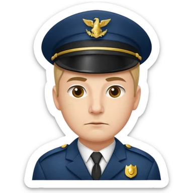 16th century watchman/security office sticker