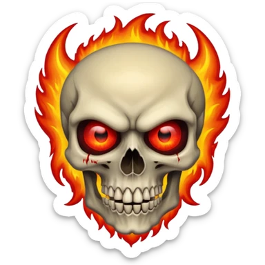 ☠️😈 mixed sticker