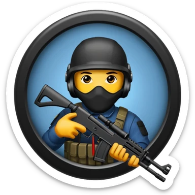 Counter strike 2 logo sticker