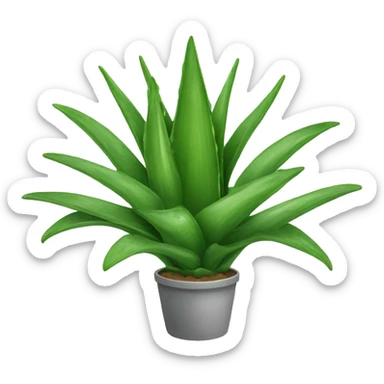 aloe vera sticker