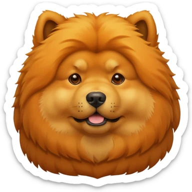 Chow chow sticker