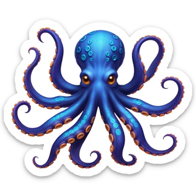Octopus sticker