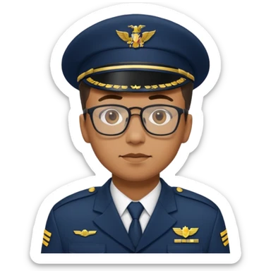 generate realistic military logistics department manager sticker