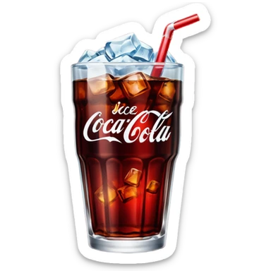 Ice Coca Cola sticker