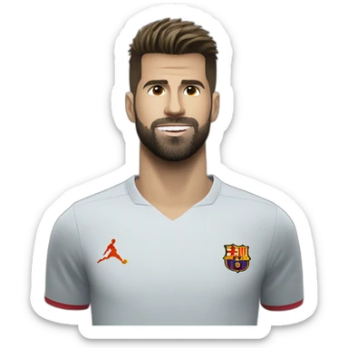 Gerard Pique sticker