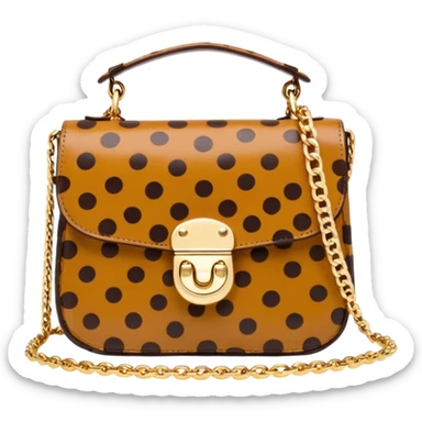 brown cheetah printed 2000s bag sticker