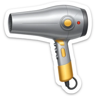 Secador de cabelo sticker