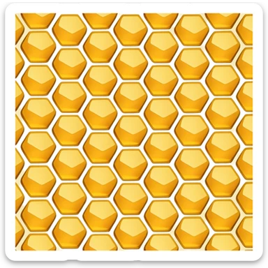 Hexagon Cells sticker