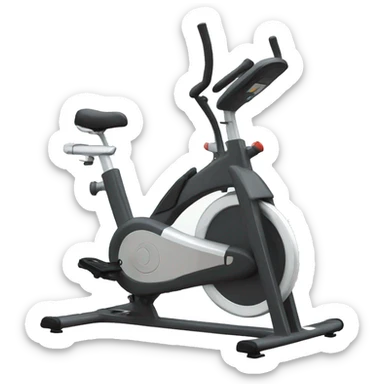 elliptical bike sticker