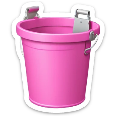 Pink paint holder  sticker