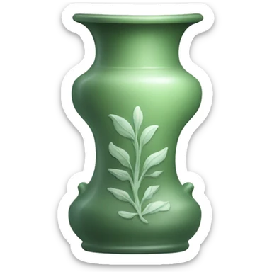 apothecary vase sticker