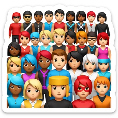 Roblox vs every single game on their website  sticker