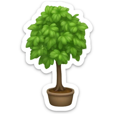 trebol de 4 hojas sticker