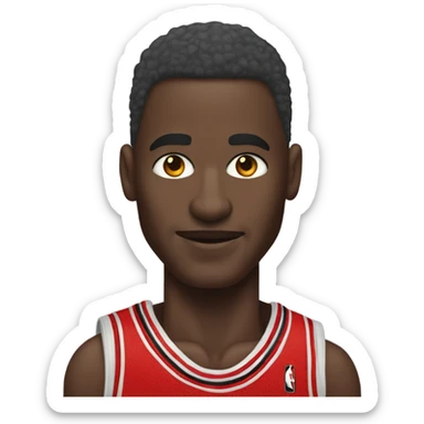 Michael Jordan if he was white sticker