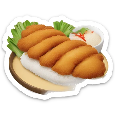 chicken katsu sticker