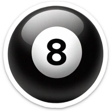 8 ball sticker