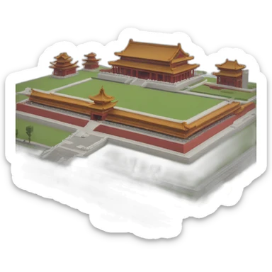 minecraft-tiananmen square sticker