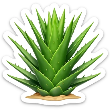 Aloe vera emoji sticker