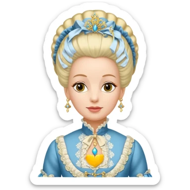 Marie Antoinette sticker