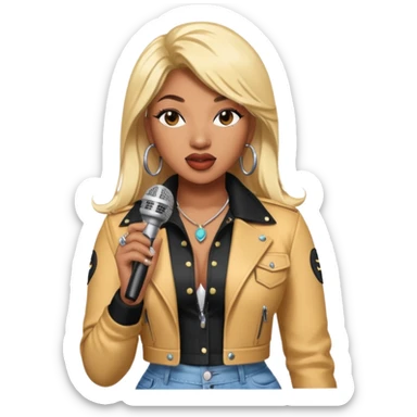 Meagan thee stallion music sticker