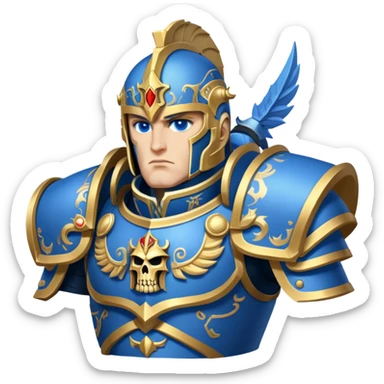 warhammer 40k Roboute Guilliman sticker