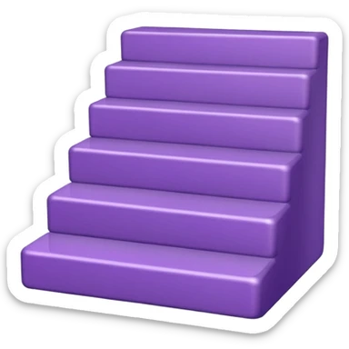 42 foot purple steps sticker