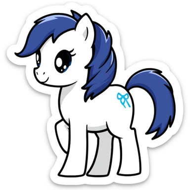 Pony sticker