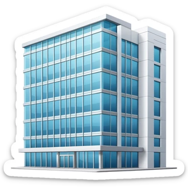 building with supplier emphasis sticker