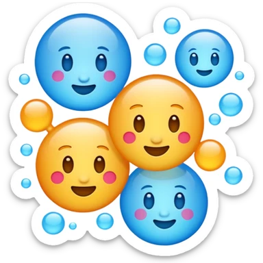 It should say NFAR. It's a term we use at work when advising that a ticket should now be closed and "No Further Action is Required." I want it to look as unprofessional and fun as possible but still with the 4 letters being very readable as an emoji sticker