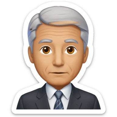 old realystic businessman sticker