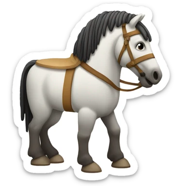 Trojan horse sticker