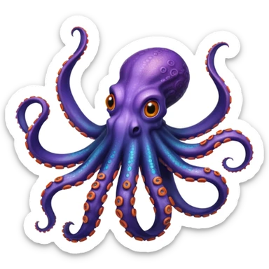 Octopus sticker