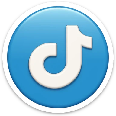 Make me an emoji thats look exactly like the TikTok verified emoji a blue tick make it exactly no difference  sticker