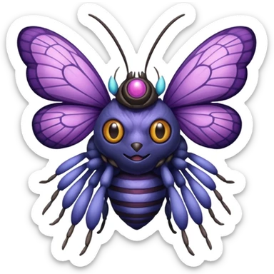 Cascoon-Dustox-Venonat-fusion sticker