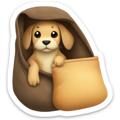 Drake in a kangaroo’s pouch sticker