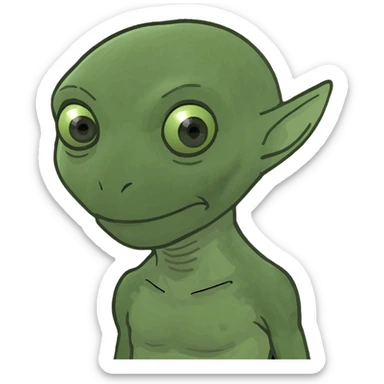 alien sticker