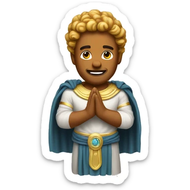 The god Apollo sticker