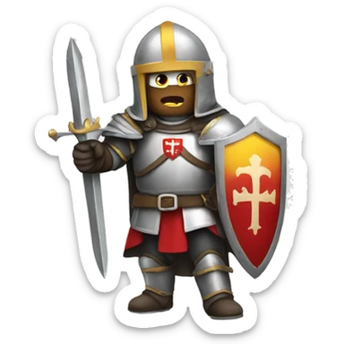 Crusader  sticker