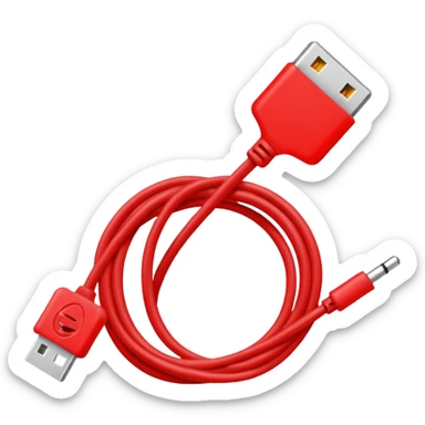 a red slash (🚫) over a cable with with the text "NOT GENUINE" sticker