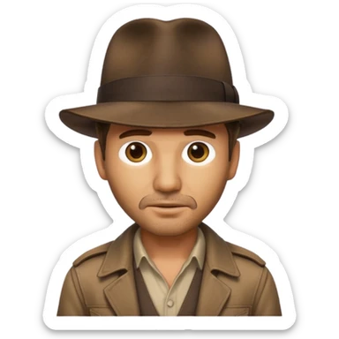 indiana jones sticker