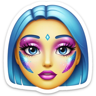 Maquillajes maquillaje  sticker