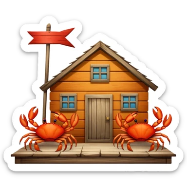 crabhouse sticker