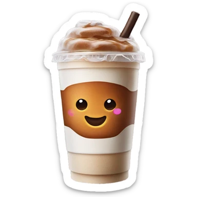 dunkin’ donuts iced coffee sticker