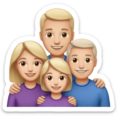 pasando tiempo con mis padres sticker