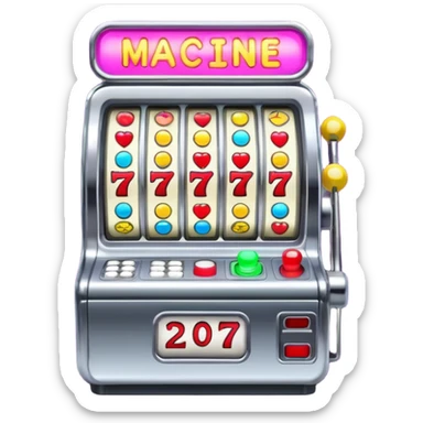 Slot machine Wider Cabinet
 sticker