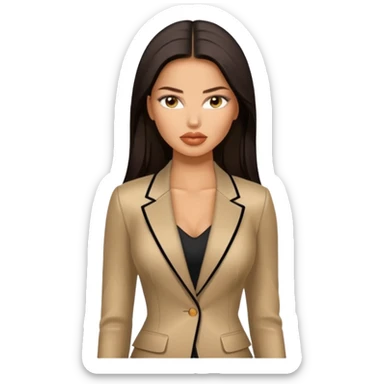 adriana lima standing sticker