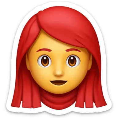 Está bien, pero un rojo un pelín más claro sticker